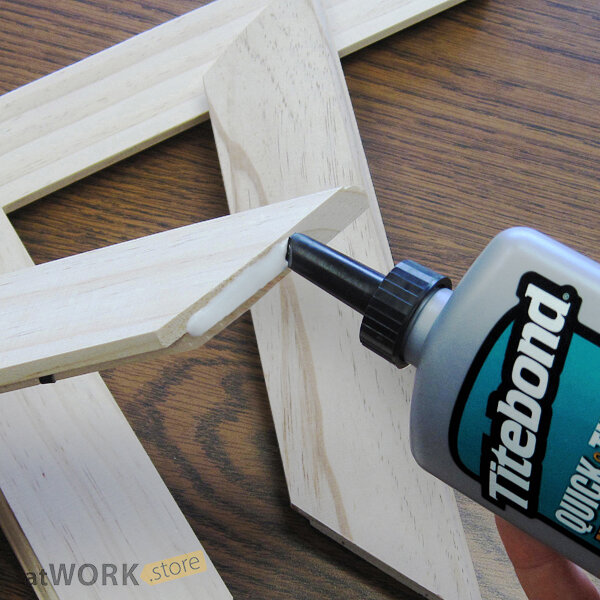 Уникальный ПВА клей TITEBOND QUICK & THICK GLUE или правила торцевого склеивания
